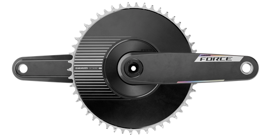 SRAM Force E1 DUB Aero Crankset - Black