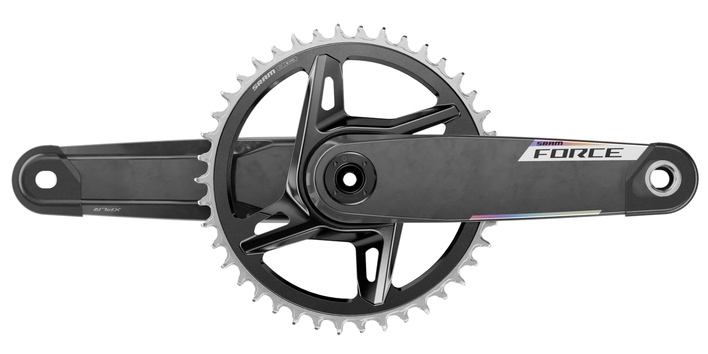 SRAM Force XPLR E1 DUB Wide 13 Spd Crankset - Black