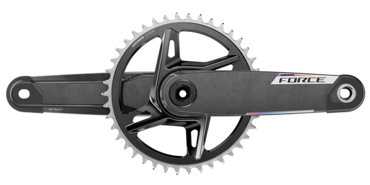 SRAM Force XPLR E1 DUB Wide 13 Spd Crankset - Black