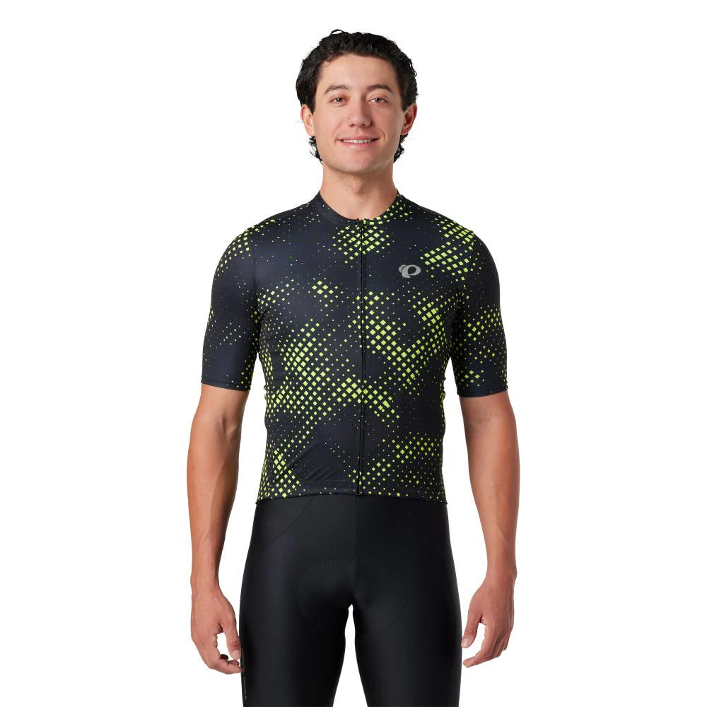 Pearl Izumi Attack Short Sleeve Road Jersey - Black-SY Bit Map