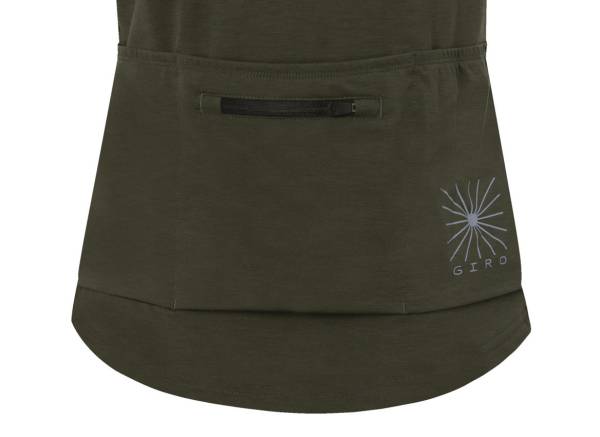 Giro Ride Short Sleeve MTB Jersey - Womens - Black-Trail Green