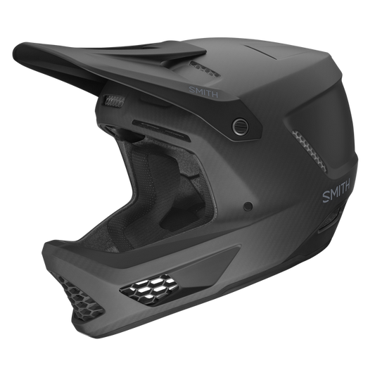 Smith Hardline MIPS Carbon Full Face Helmet - Matt Black Carbon