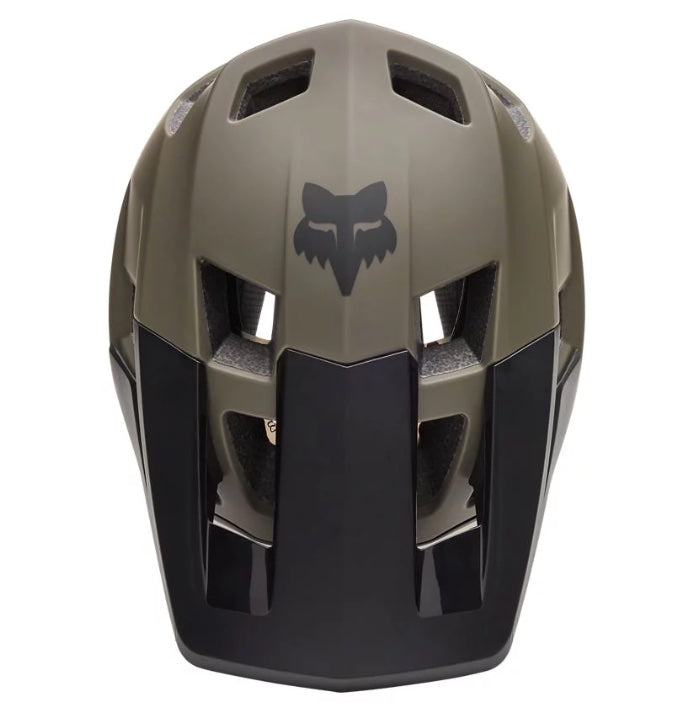 Fox Racing Dropframe MTB Helmet - Military Green