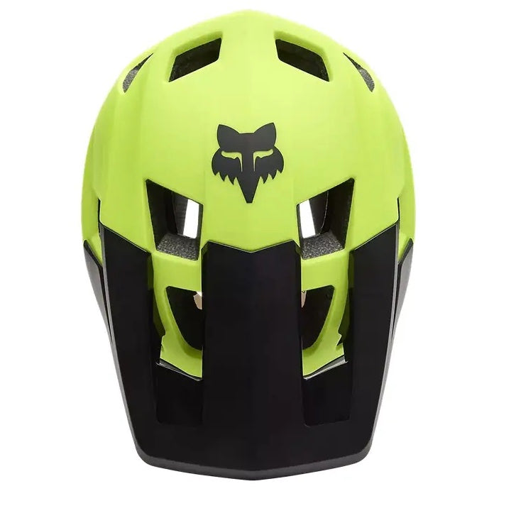 Fox Racing Dropframe MTB Helmet - Flo Yellow