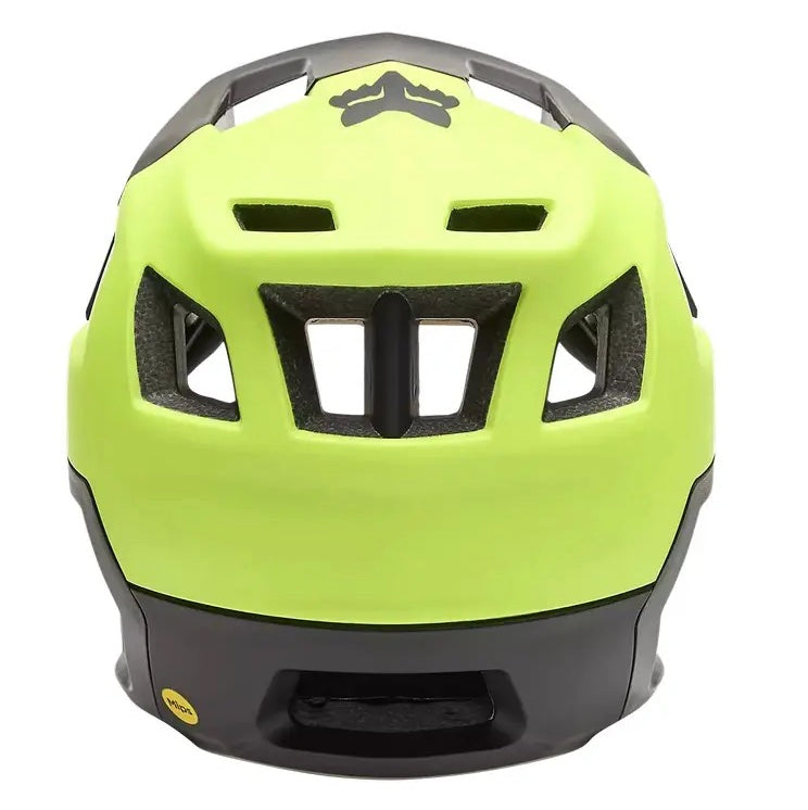 Fox Racing Dropframe MTB Helmet - Flo Yellow