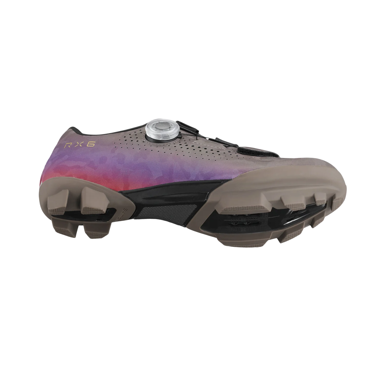 Shimano RX600W SPD Off Road Shoes - Womens - Gray-Purple