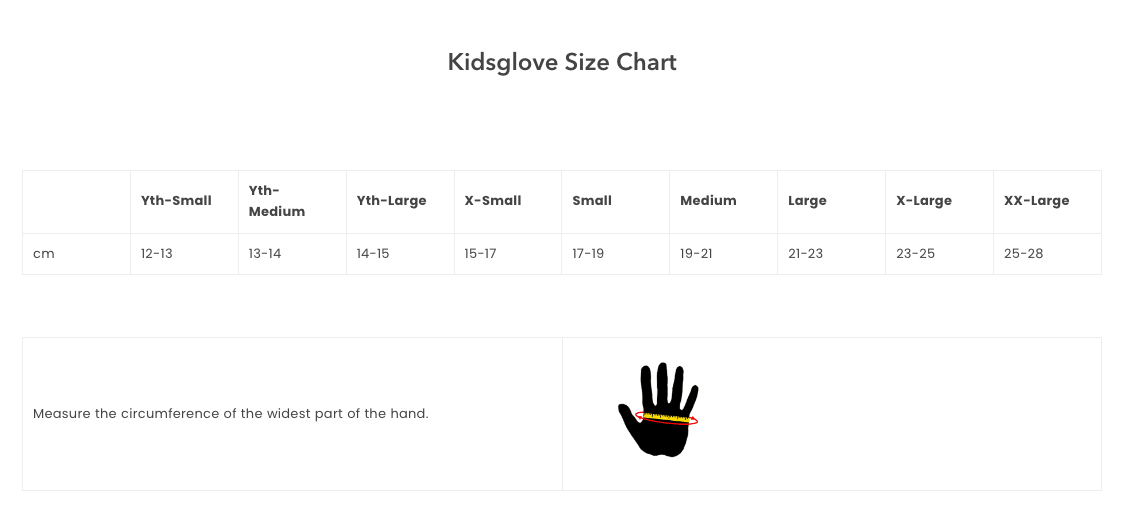 Royal Core MTB Glove - Youth - Barbed Wire