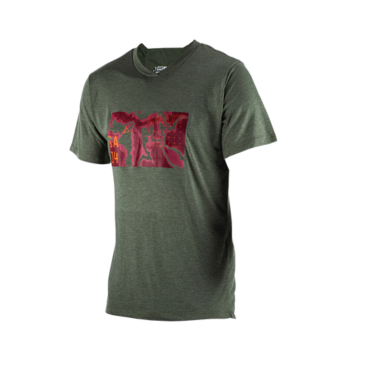 Leatt AllMtn 2.0 Short Sleeve MTB Jersey - Pine - Prior Season