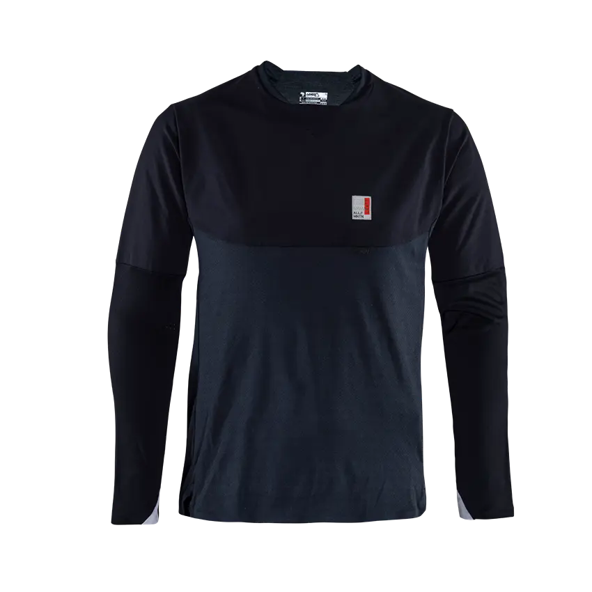 Leatt AllMtn 4.0 Long Sleeve MTB Jersey - Black - 2024
