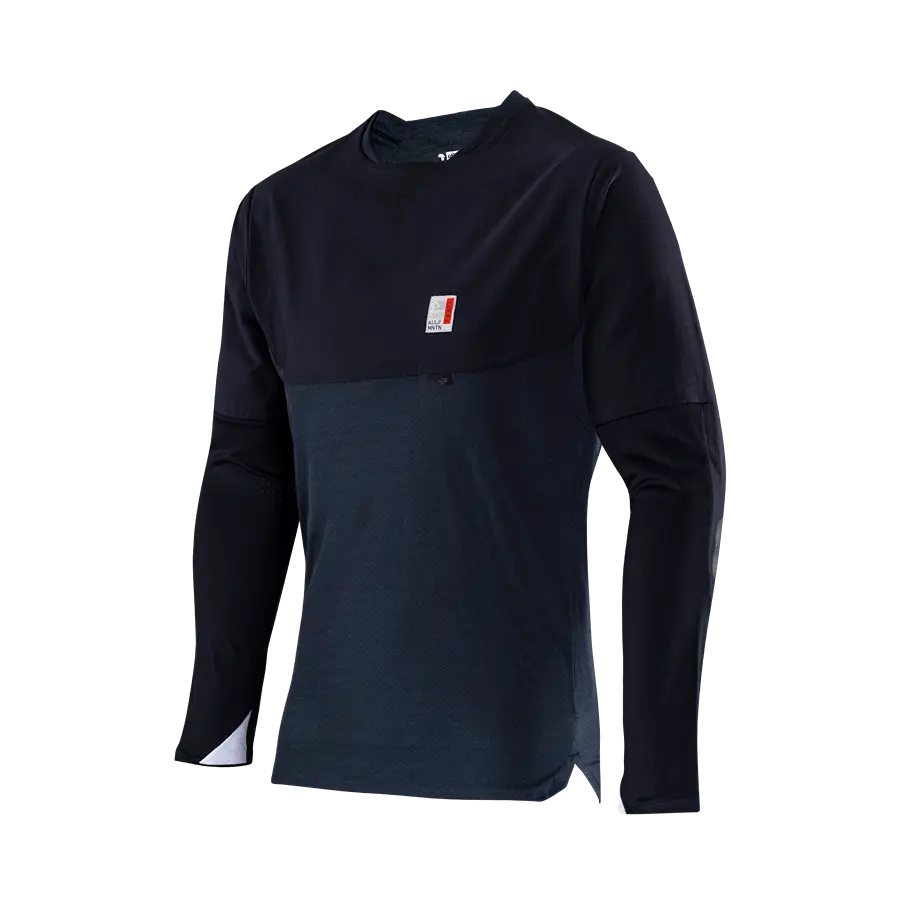 Leatt AllMtn 4.0 Long Sleeve MTB Jersey - Black - 2024