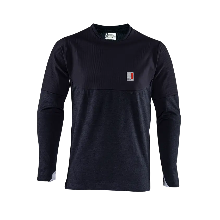 Leatt AllMtn 5.0 Long Sleeve MTB Jersey - Black - 2024