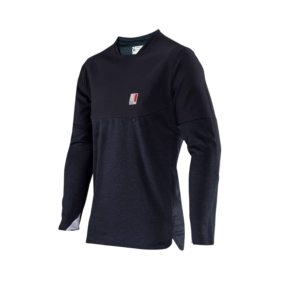Leatt AllMtn 5.0 Long Sleeve MTB Jersey - Black - 2024