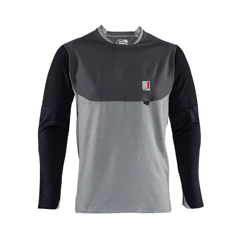 Leatt AllMtn 5.0 Long Sleeve MTB Jersey - Granite - 2024