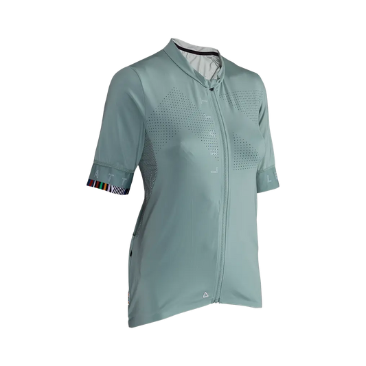 Leatt Endurance 5.0 Short Sleeve MTB Jersey - Womens - Pistachio - 2024