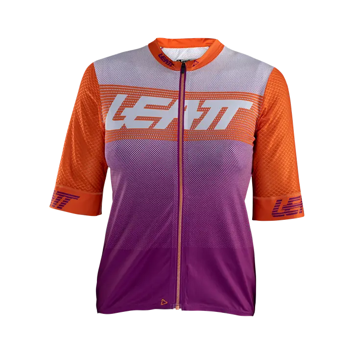 Leatt Endurance 6.0 Short Sleeve MTB Jersey - Womens - Purple - 2024