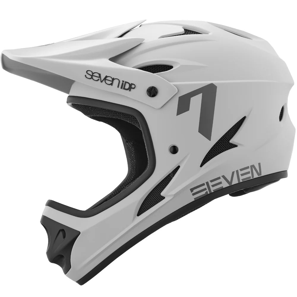 7 iDP M1 Full Face Helmet - Youth - Matte Grey