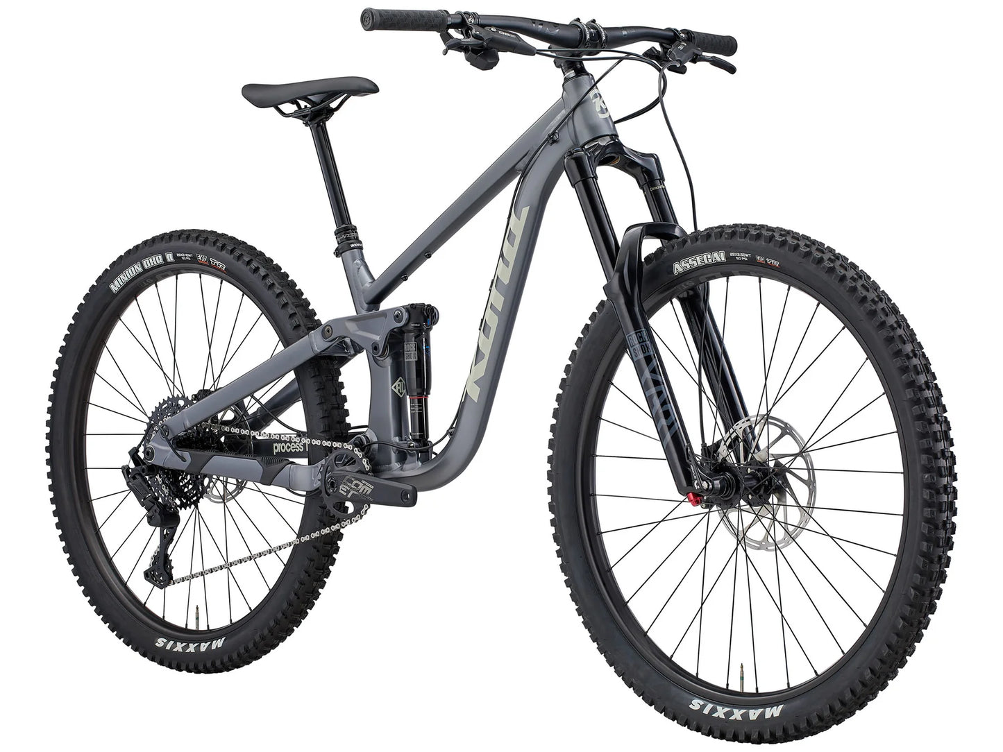 Kona Process 153 29 - Charcoal Gray - 2025