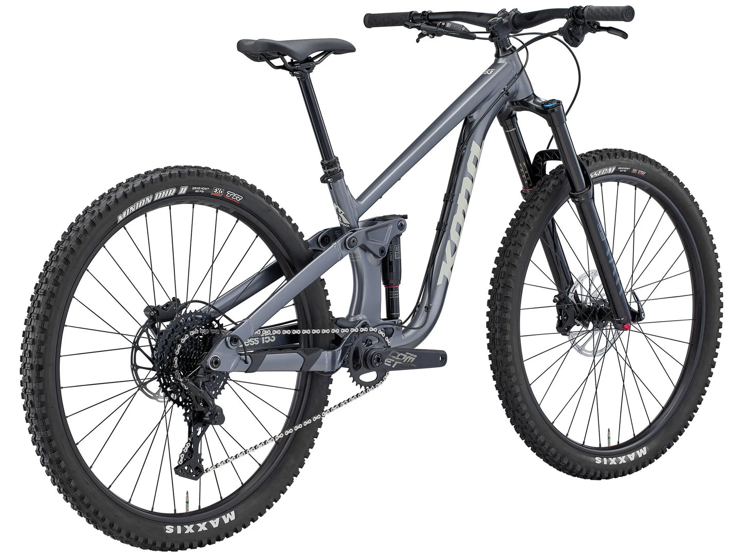 Kona Process 153 29 - Charcoal Gray - 2025