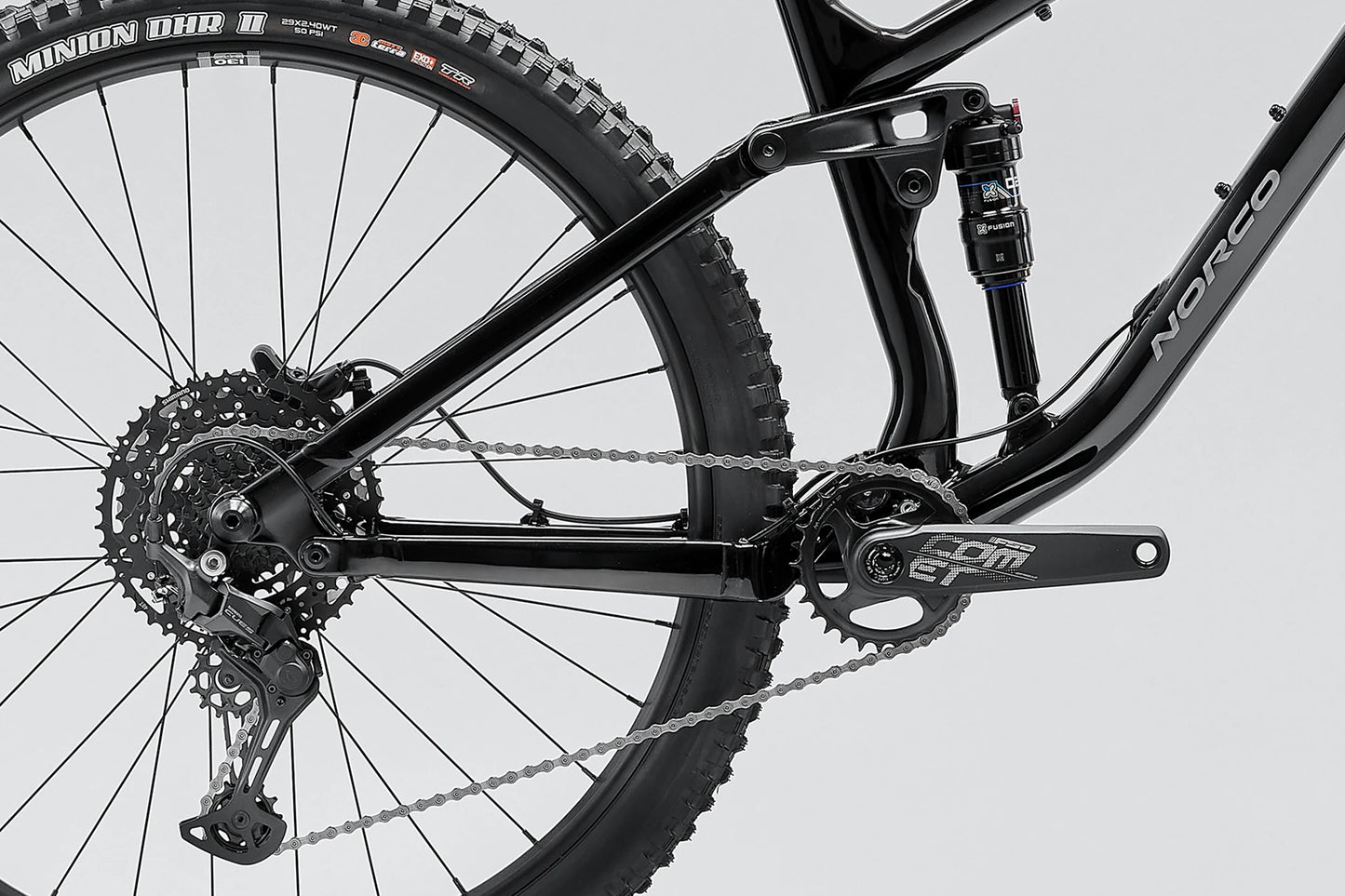 Norco Fluid FS A3 29 - Black Tusk - 2025