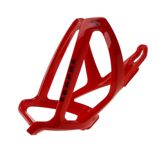 Serfas Starfighter Water Bottle Cage - Red Red