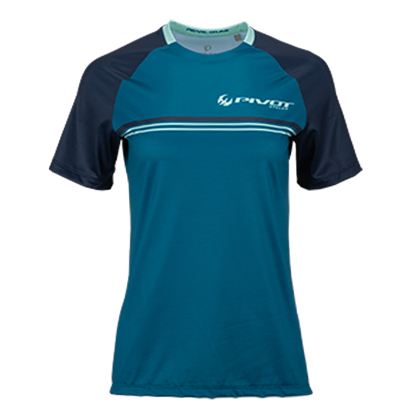 Pivot Peahi Short Sleeve MTB Jersey - Womens - Blue Blue Small