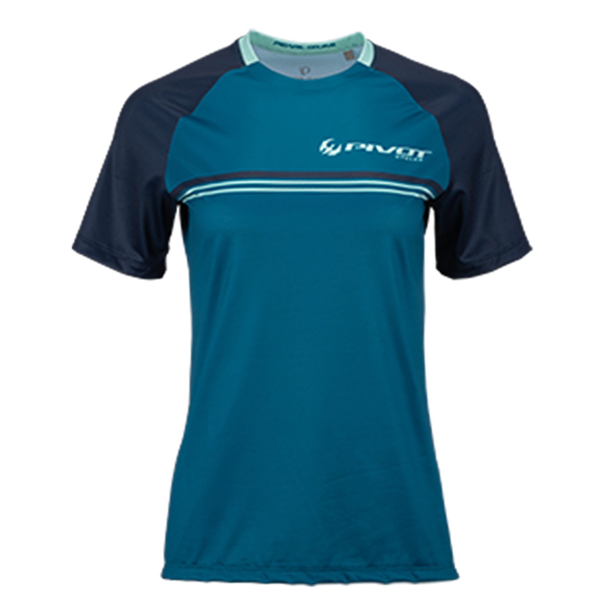 Pivot Peahi Short Sleeve MTB Jersey - Womens - Blue Blue Small