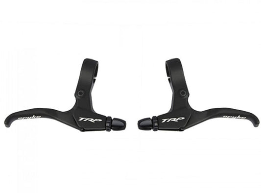 TRP Mechanical Disc Brake Levers - Sandblasted Matt Black Sandblasted Matt Black Aluminum Lever