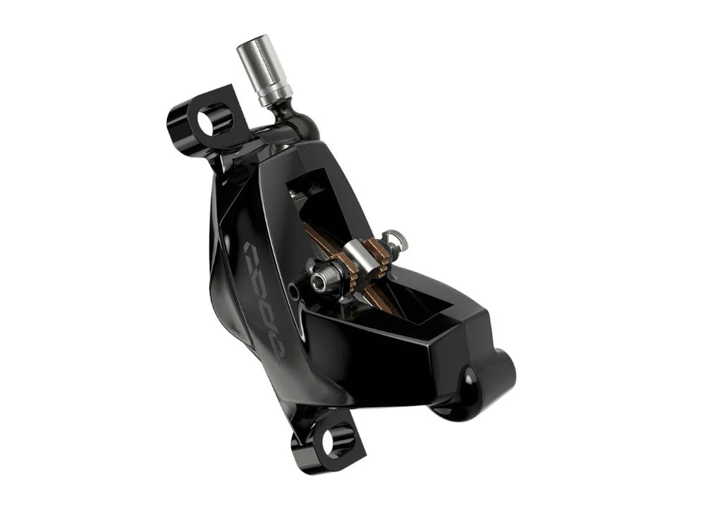 SRAM Code Silver Stealth Disc Brake and Lever - Front - Black Anodized