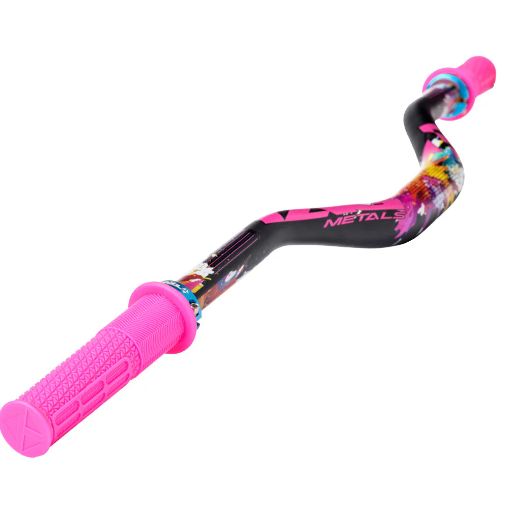 TAG Metals T1 Aluminum 35mm Handlebar - LTD Grip Combo - Black Splatter