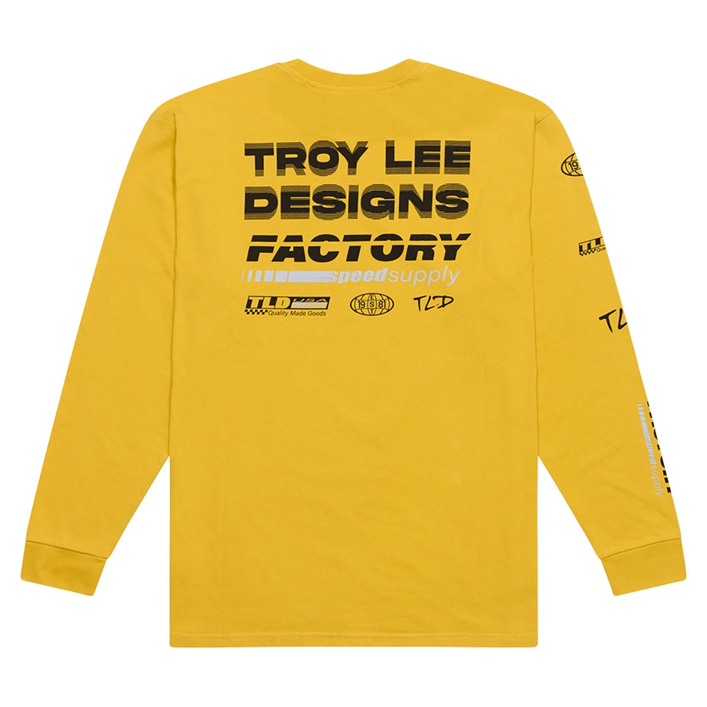 Troy Lee Designs Factory Long Sleeve Tee - Golden
