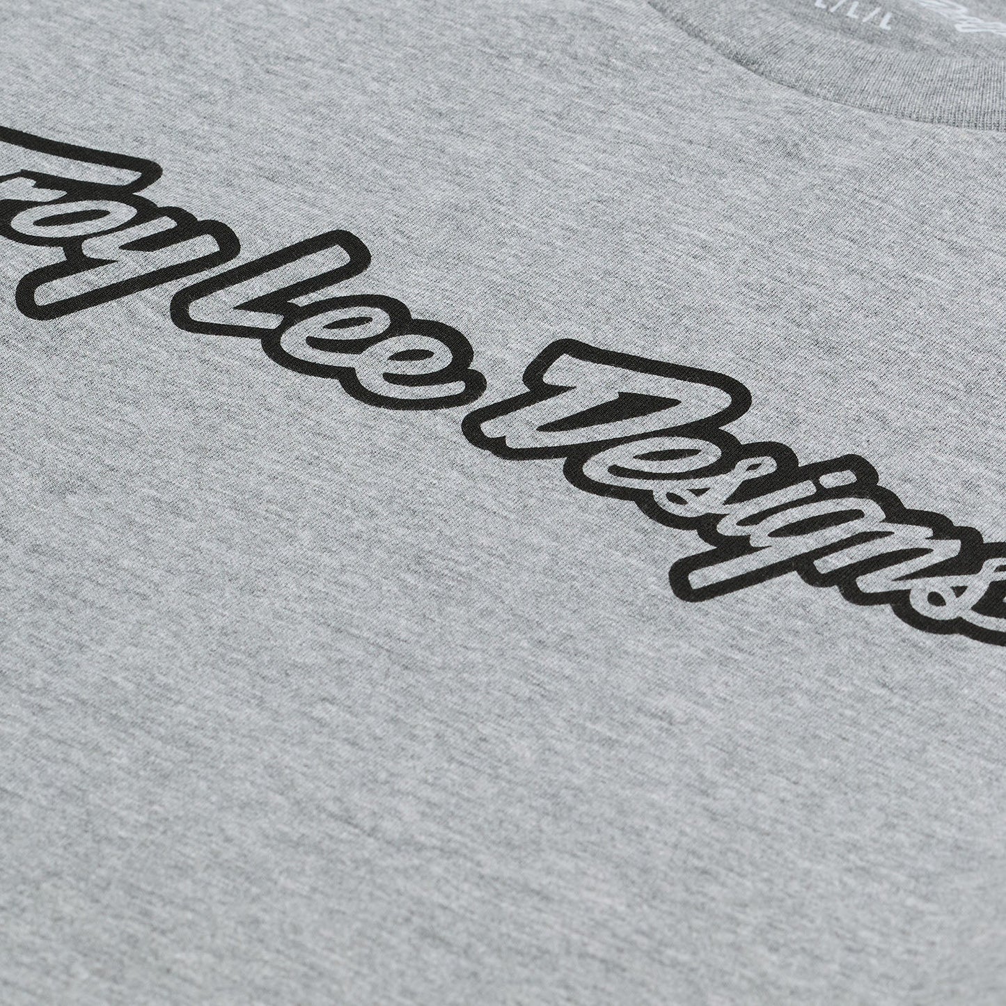 Troy Lee Designs Signature Long Sleeve Tee - Gray Heather