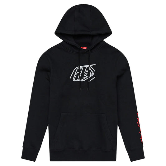 Troy Lee Designs Pullover Hoodie - Badge - Black