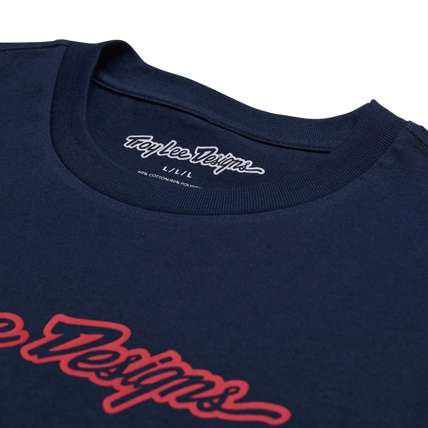 Troy Lee Designs Signature Short Sleeve Tee - Navy