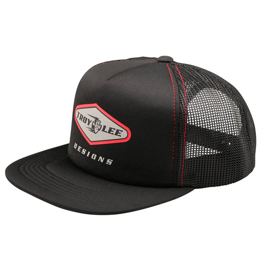 Troy Lee Designs Carb Trucker Snapback Hat - Black