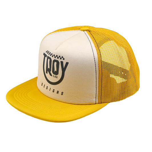 Troy Lee Designs Smiley Trucker Snapback Hat - Golden