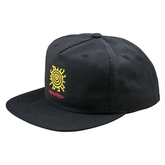 Troy Lee Designs Enjoy Unstructured Snapback Hat - Carbon