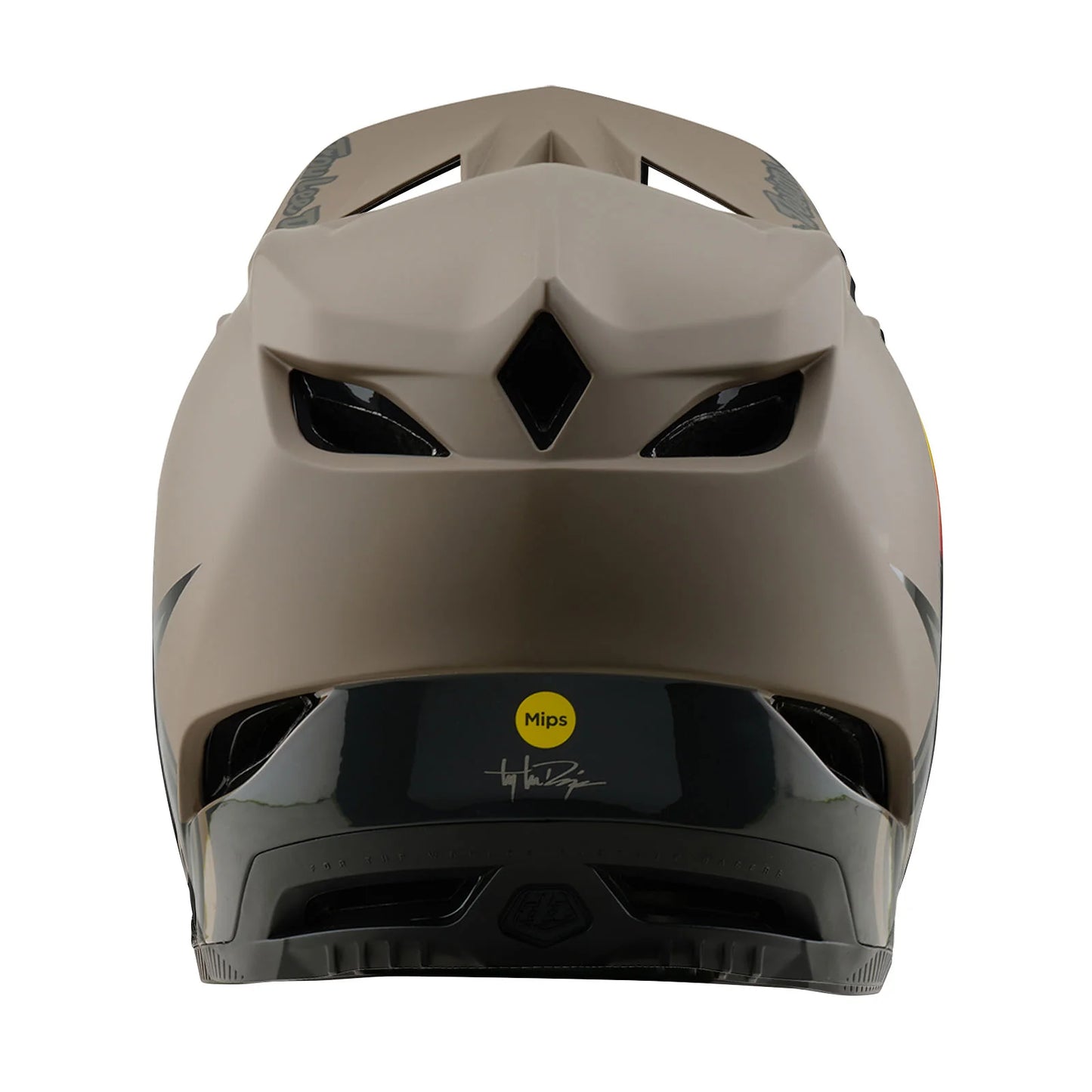 Troy Lee Designs D4 Composite Full Face Helmet - Stealth - Caper