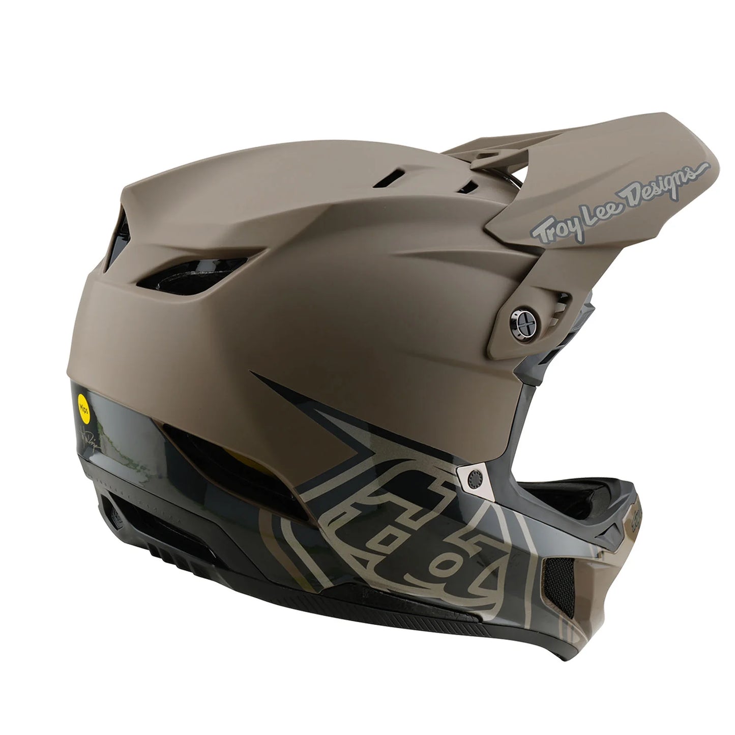 Troy Lee Designs D4 Composite Full Face Helmet - Stealth - Caper
