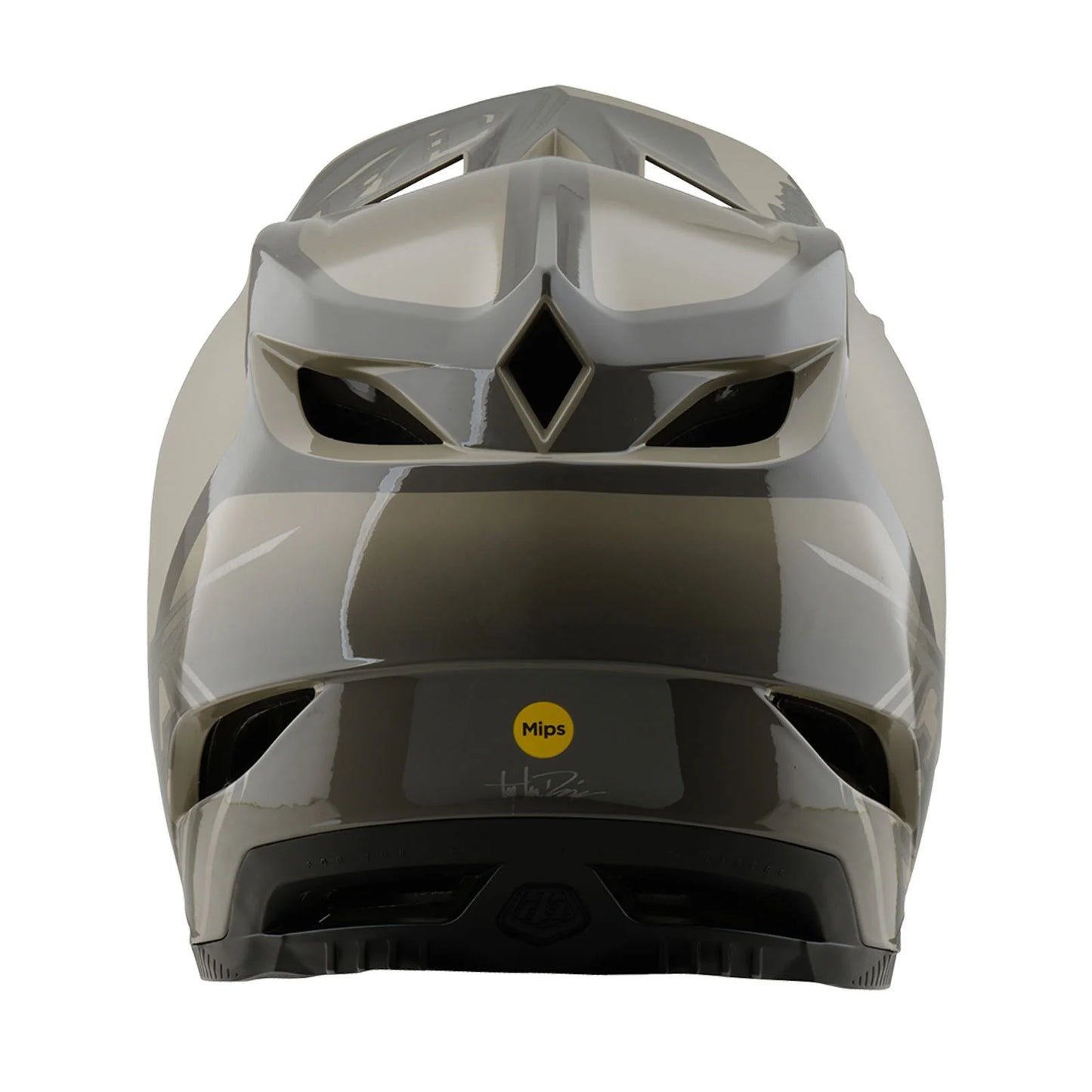 Troy Lee Designs D4 Polyacrylite Full Face Helmet - Shadow - Timber