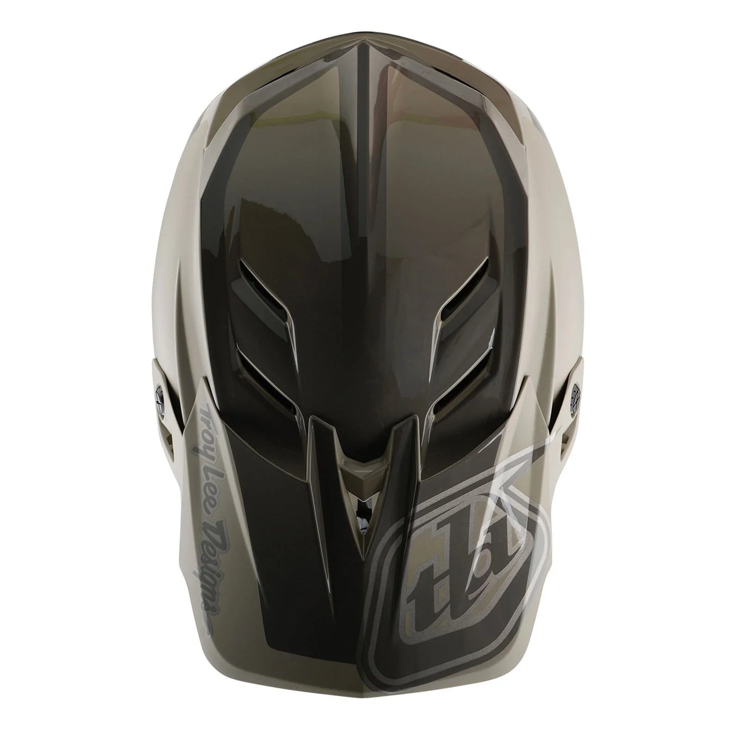Troy Lee Designs D4 Polyacrylite Full Face Helmet - Shadow - Timber