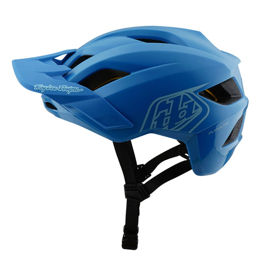 Troy Lee Designs Flowline MTB Helmet - Youth - Point - Cobalt-Blue