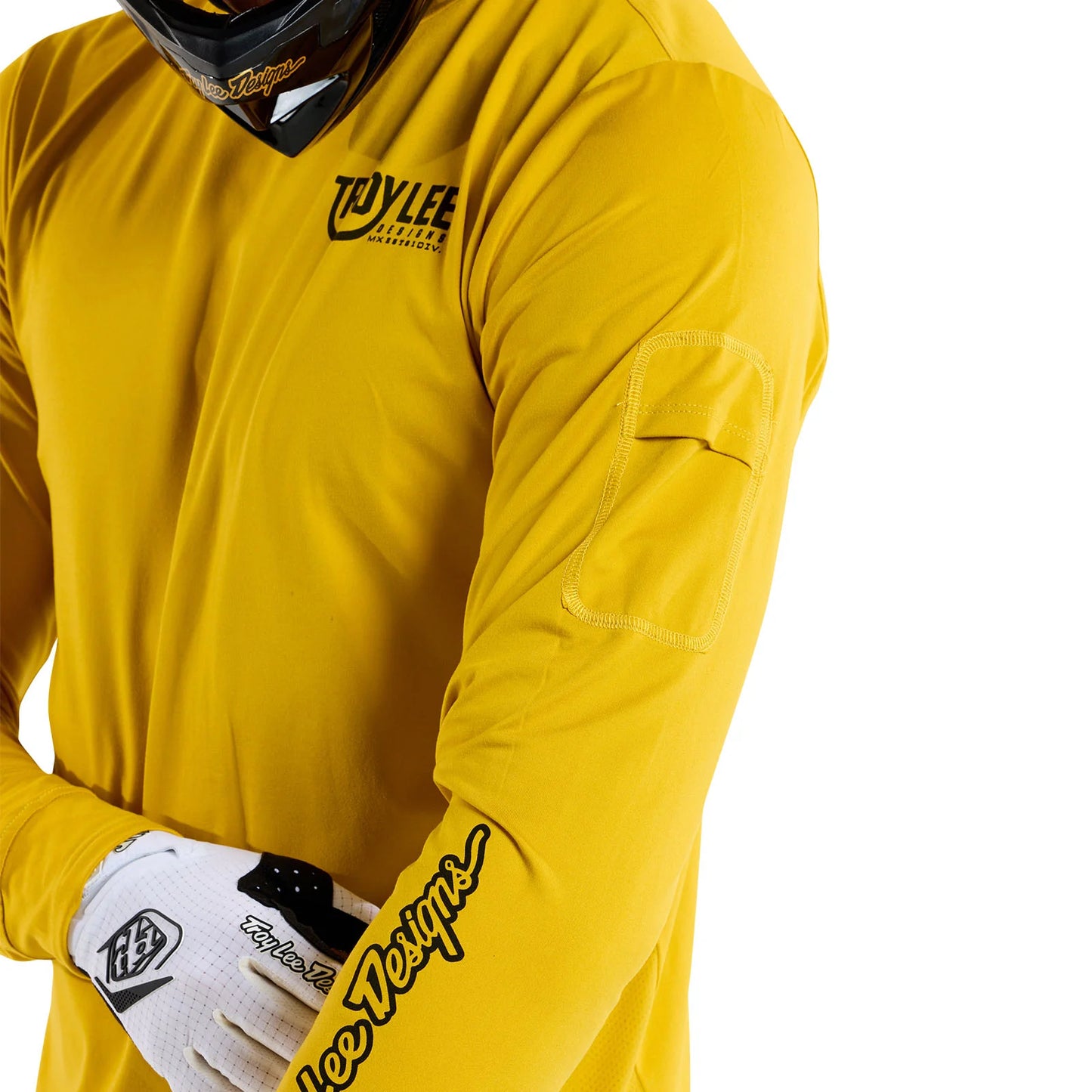 Troy Lee Designs Ruckus Long Sleeve Ride Tee - Eyez - Safron