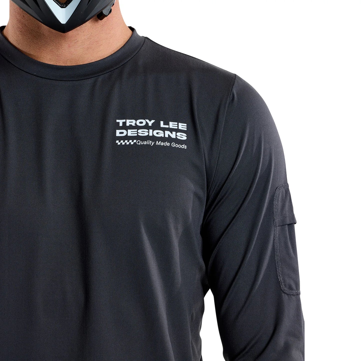 Troy Lee Designs Ruckus Long Sleeve Ride Tee - Factory - Carbon