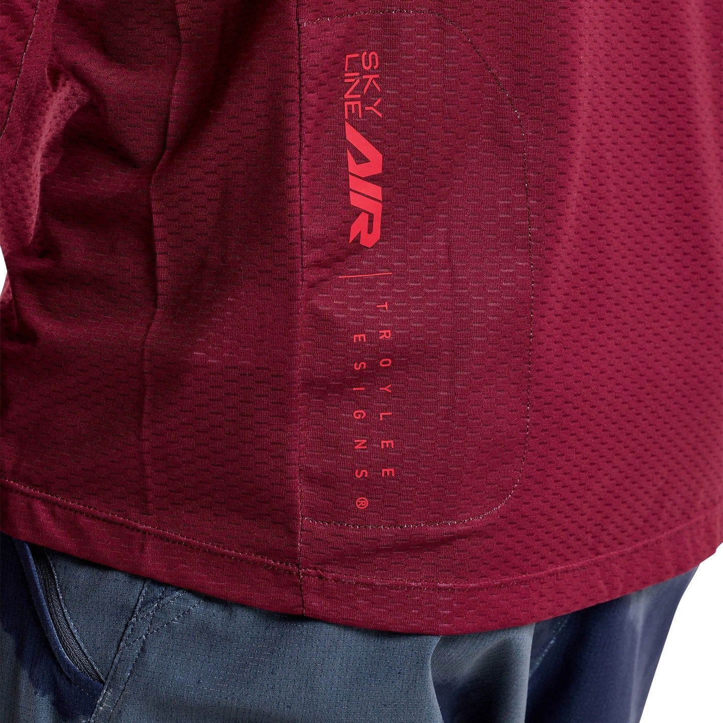 Troy Lee Designs Skyline Air Long Sleeve MTB Jersey - Oxblood