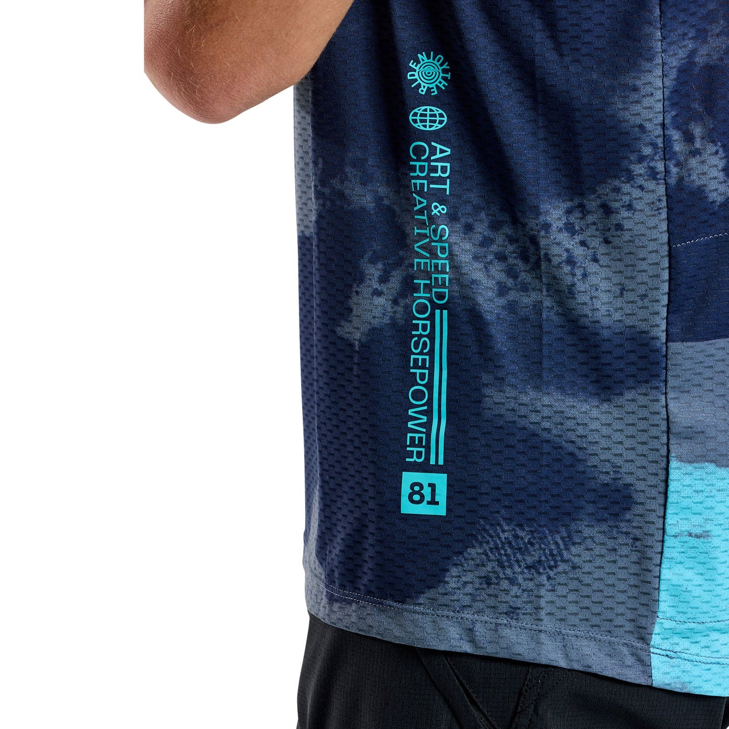 Troy Lee Designs Skyline Air Short Sleeve MTB Jersey - Flared - Steel