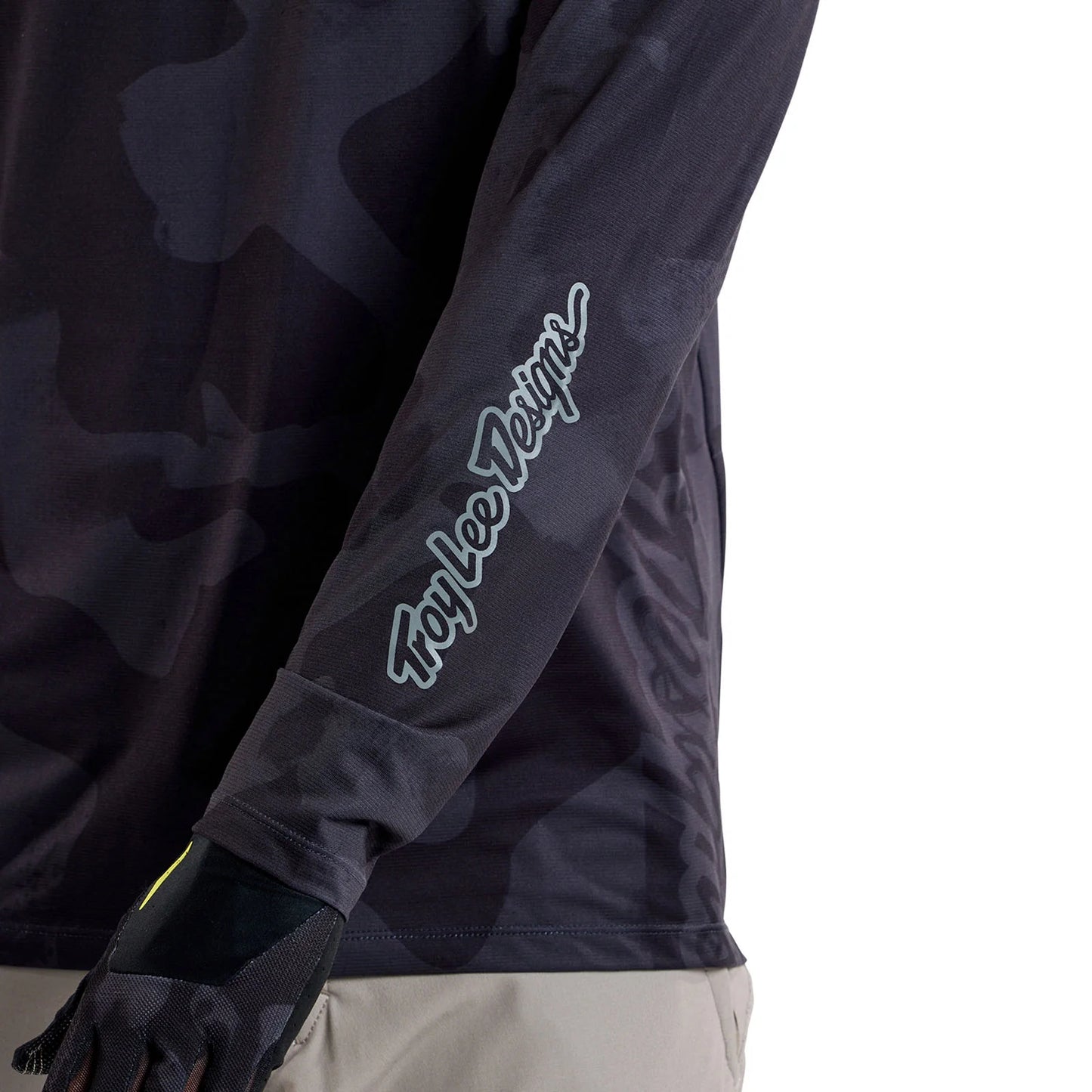 Troy Lee Designs Skyline Long Sleeve MTB Jersey - Scrubland - Black