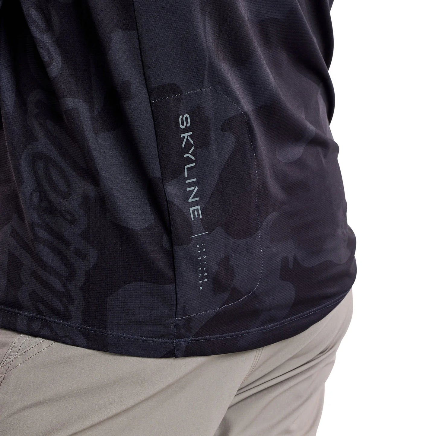 Troy Lee Designs Skyline Long Sleeve MTB Jersey - Scrubland - Black