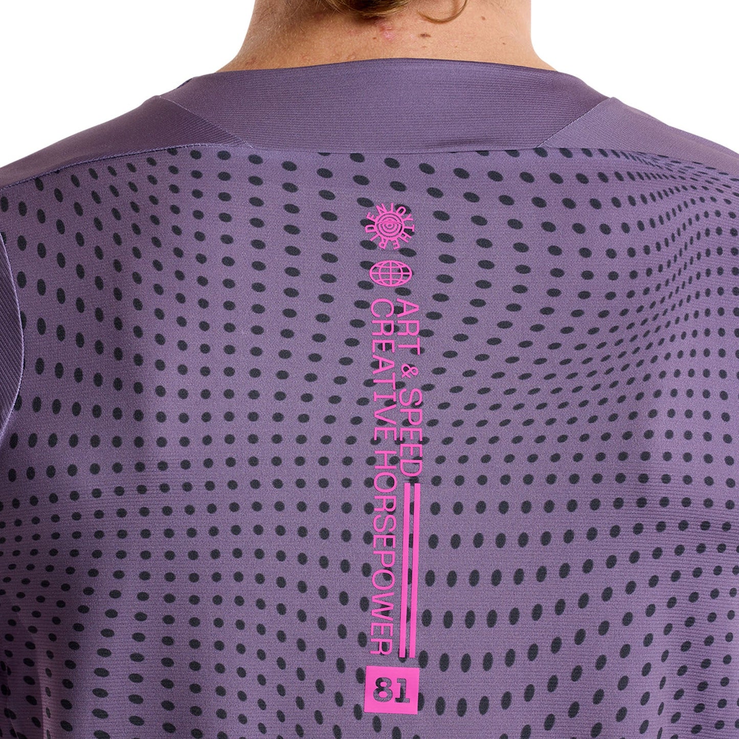 Troy Lee Designs Skyline Short Sleeve MTB Jersey - Radioscape - Deep Purple