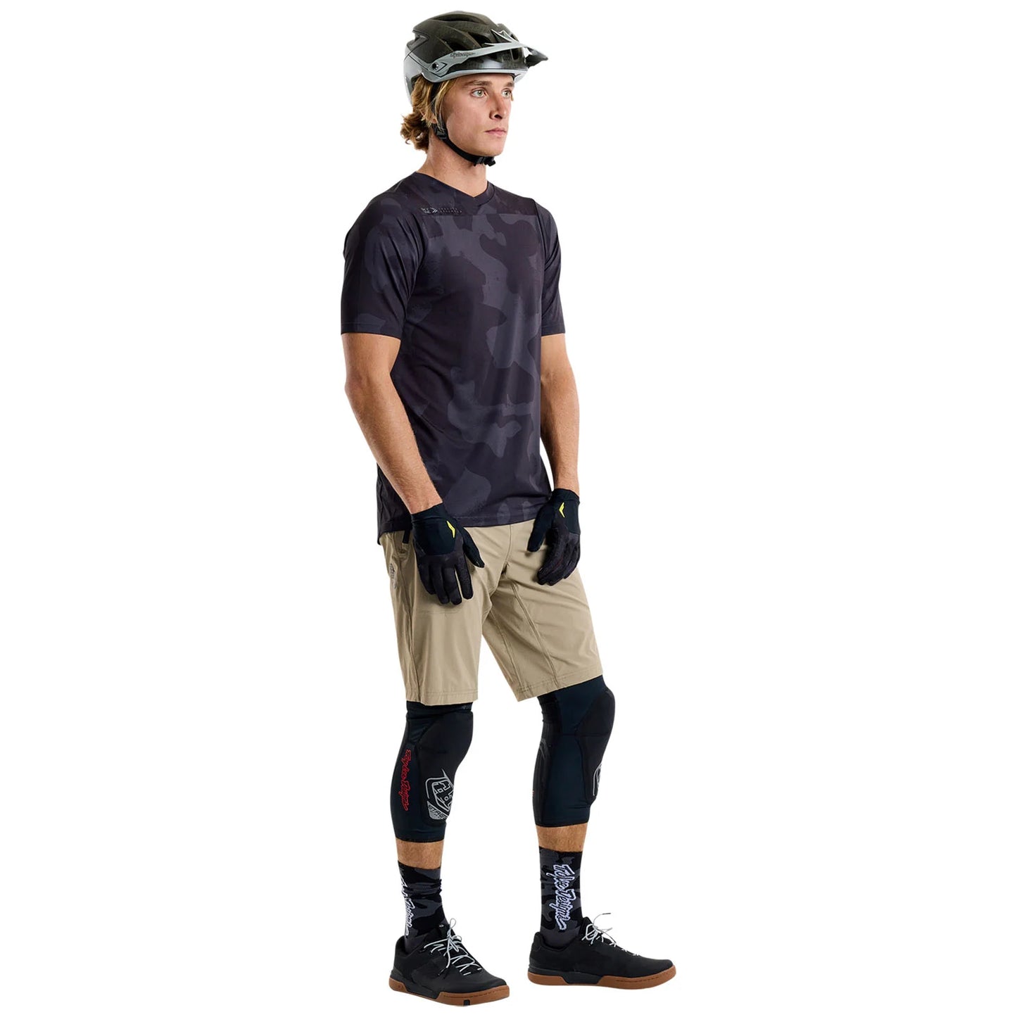 Troy Lee Designs Skyline Short Sleeve MTB Jersey - Scrubland - Black
