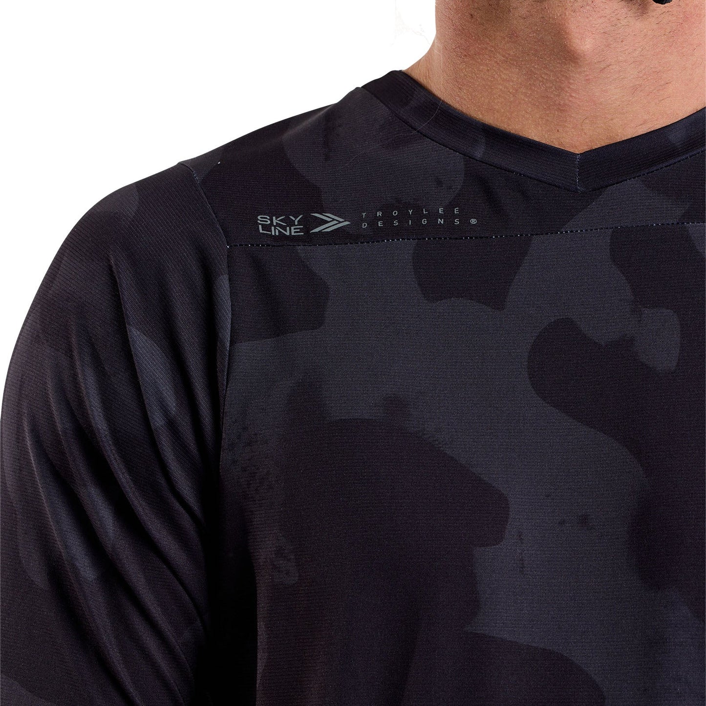 Troy Lee Designs Skyline Short Sleeve MTB Jersey - Scrubland - Black